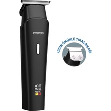 Polosmart PSC88 Şarjlı Saç Sakal Düzeltme Cihazı Siyah