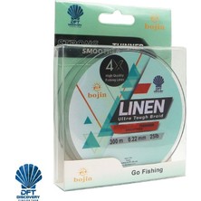 DFT Discovery Dft Bojin 4x Linen Ip Misina 0.22 mm 300 M Yeşil