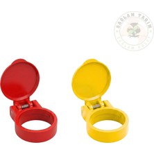 Sağlam Tarım Traktör Hidrolik 1/2 Yaylı Jak Toz Kapağı Sarı Kırmızı Set