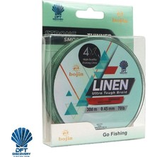 DFT Discovery Dft Bojin 4x Linen Ip Misina 0.45 mm  300 M  Yeşil