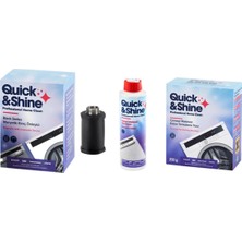 Quick&Shine 250 gr Manyetik Kireç Önleyici Kazan Temizleme ve Bulaşık Makinesi Temizleme Ürünü Süper 3 Lü
