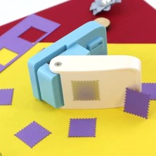 İğne İzi Pul Şekilli Kâğıt Delgeç Craft Punch – Şekilli Delgeç – Şekil Boyutu 2.2x2..6cm - Scrapbook, Hobi ve Dekorasyon