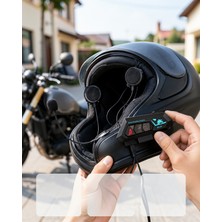 Kaliteyi Bul Kask Içi Bluetooth Kulaklık Yeni Nesil BT22