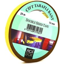 Picador 12 Mm X 25 Mt Çift Taraflı Bant