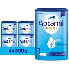 Aptamil 1 Bebek Sütü 800 Gr x 4 Adet 3200 Gr