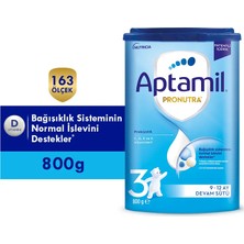 Aptamil 3 Prebiyotikli Devam Sütü 800 Gr
