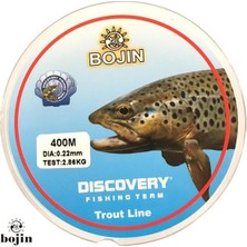 DFT Discovery Dft Bojin Alabalık Misinası 0.22 mm 400 M - Şeffaf