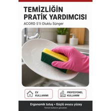 Ramnes Acord 5'li Oluklu Temizlik ve Bulaşık Süngeri