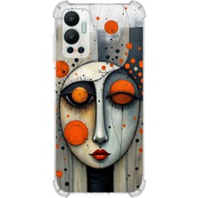 Printify Infinix Hot 12 ile Uyumlu Şeffaf Silikon Kılıf Uv Baskılı Esnek Tpu Kapak 1 No1