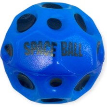 Yükseğe Zıplayan Delikli Stres Topu - 70 mm Uzaytopu - Ay Top (Lisinya)