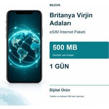 Maesko Britanya Virjin Adaları Esım Internet Paketi Günlük 500 MB 1 Gün