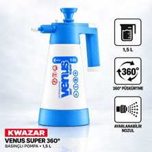 Kwazar Venus Super 360 Basınçlı Pompa 1,5 L