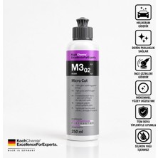 Koch Chemie M3.02 Hare Giderici Pasta 250 ml | Micro Cut Hologram ve Ince Çizik Giderici