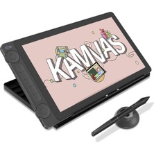 Huion Kamvas 13 Gen3 IPS Panel Full HD LCD Grafik Tablet 36.65cm x 21.74cm, 16384 Kademe Basınç Hassasiyetli, 120% sRGB, 5080LPI Çözünürlük (HUGS1331)