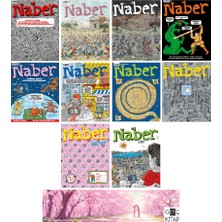 Naber Dergi 9-10-11-12-13-14-15-16-17-18. Sayılar Set - Genç Kitap Ayraç Hediyeli