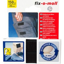 Fix O Moll Fix-O-Moll Cırtbant Dikmek Için Siyah