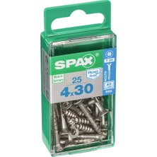 Spax Havşa Vida Paslanmaz 4X30