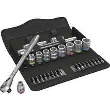 Wera Zyklop Cırcır Anahtarı 3/8 Zoll 29 Parça