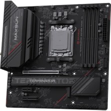 Maxsun MAXUN TERMINATOR B850M DARK WIFI6 DDR5 HDMI-DP TYPEC PCIE 5.0 AM5 mATX