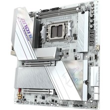 GIGABYTE X870 AORUS TACHYON ICE DDR5 HDMI-DP TYPEC PCIE 5.0 AM5 ATX BEYAZ