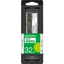 Adata 32GB Ddr5 4800MHZ CL46 Notebook Ram Value AD5S480032G-B