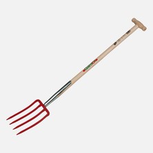 Gardol Dört Çatallı T Kürek Kırmızı 85CM