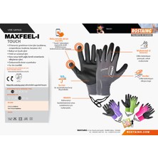Rostaıng Rostaing MAXFEEL-IT09-10 Bahçe/genel Kullanım Eldiven No:9-10 - L-Xl