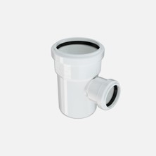 Hakan Boru 110X50 mm Çatal 87 Pvc-U