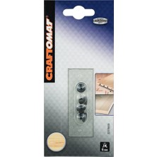 Craftomat Dübel Seti Çapı: 6 mm (4 Adet)
