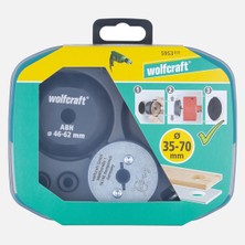 Wolfcraft Delik Genişletme Yardımcısı 35-70MM Set