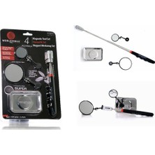 Worldforce Manyetik Set 4'lü (Tepsi + LED Çubuk + 2x Ayna) - 11311