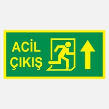 Ekstrafix YF065 12X25 Fosforlu Acil Çıkış