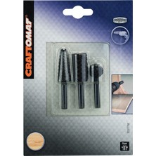 Craftomat Ahşap Raspa Seti 16-16-16-7X61 mm