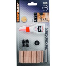 Craftomat Dübel Seti 8X40 mm (32 Adet)