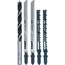 Craftomat Dekupaj Testere Ucu Ahşap 5'li Set