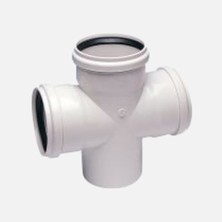 Hakan Plastik Çift Çatal Pvc-U 110X110
