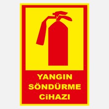 Ekstrafix YF069 12X25 Fosforlu Yangın Söndürme Cihazı
