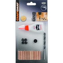 Craftomat Dübel Seti 6X30 mm (32 Adet)