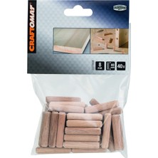 Craftomat Dübel 8X40 mm (40 Adet)