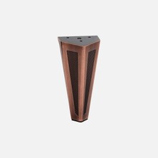 Home Puzzle 14CM Desenli Ayak Antik Bakır