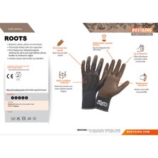 Rostaıng Rostaing ROOTS-IT07 Bahçe, Saksı Dikim ve Yabani Ot Eldiveni No:7