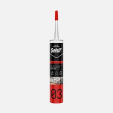 Selsil Genel Amaçlı Silikon 03 Kahverengi Ral 8028 280 ml
