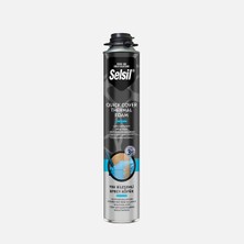 Selsil Quıck Cover Foam Tek Bileşenli Sprey Köpük Mavi 930 gr