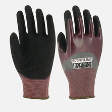 Starline Nitril Eldiven - Mor 151600 9/l
