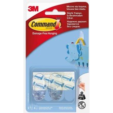 Command Küçük Boy Şeffaf Askı