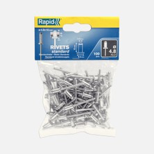 Rapid Perçin 4,8X10 mm Alu Poşet 100 Adet