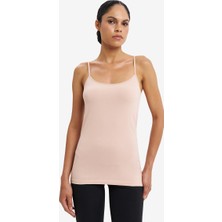 Lescon Beyaz Kadın Seamless Atlet 26B-2402