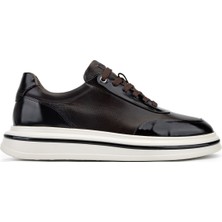 Tamer Tanca Erkek Hakiki Deri Kahverengi Sneakers & Spor Ayakkabı 1237 23248 Erk Ayk SK26-27 Kahve
