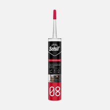 Selsil Rv Yüksek Isı Silikonu Kırmızı 280 ml
