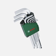 Bosch Alyan Anahtar Takımı Hex 9 Parça